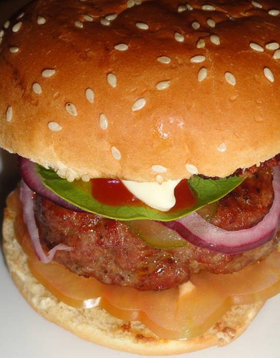 BBQ: Hamburger & Stuffed Burger