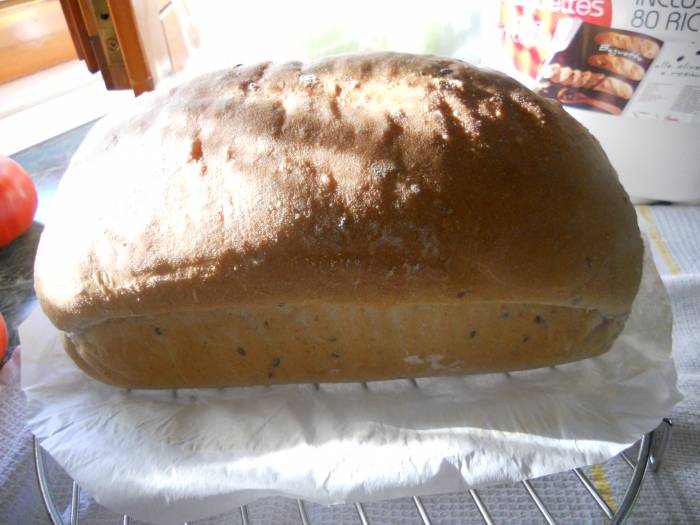 pancarrè con lievito madre alla farina di kamut e farro